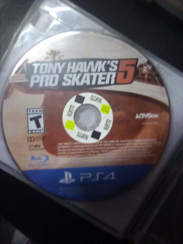 Tony Hawk Pro skater 5 Ps4