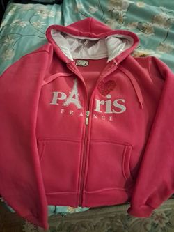 Women's Pink Paris Hoodie