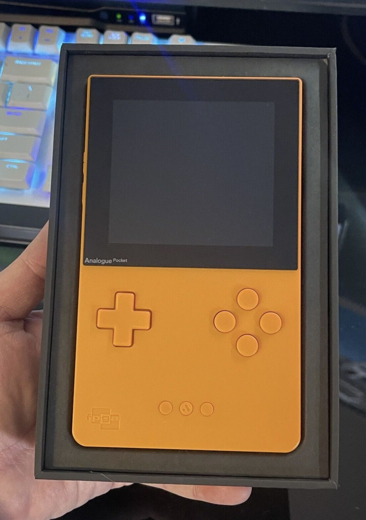 Analogue Pocket SPICE ORANGE Classic Limited Edition MINT CONDITION