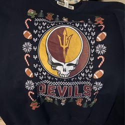 Ugly Christmas Sweater ASU/Grateful Dead XL