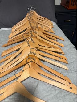 Wooden hangers
