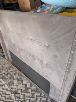 Queen headboard w/ power!