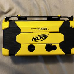 YELLOW HASBRO NERF NINTENDO 3DS HARD PROTECTIVE CASE