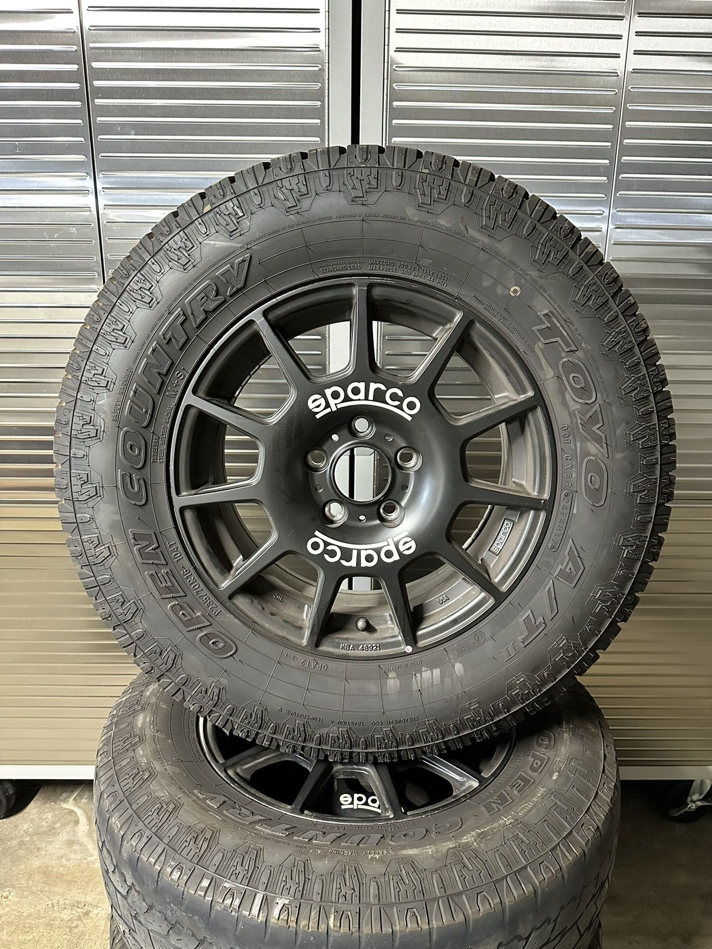 Sparco Terra Off Road Wheels 5x114.3 16x7 ET45