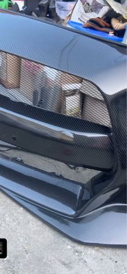 Carbon q50 Front bumper