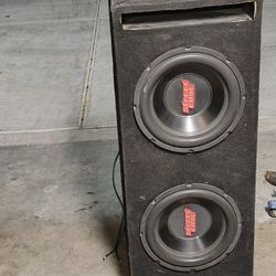 2 Strict Edge 12 Inch Subwoofer 
