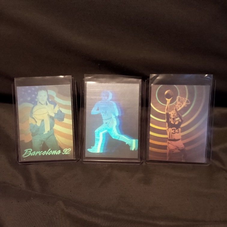Larry Bird Hologram Cards