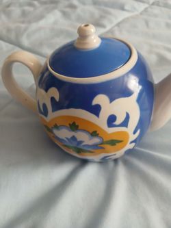 Vintage pottery teapot