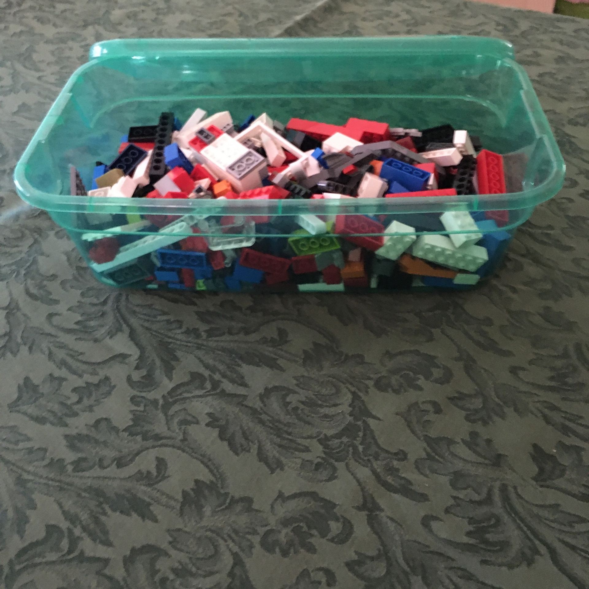 Shoebox Size Box Of Random LEGO Bricks