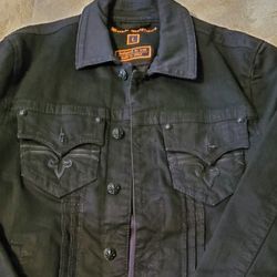 Rocket Revival Black Denim Jean Jacket