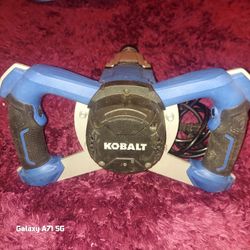 Kobalt Mud mixer 1.9-HP Concrete Mixer. 