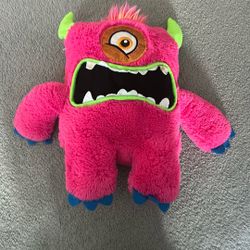 Pink Monster Stuffed Animal
