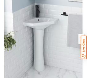 Swiss Madison St Tropez corner sink TOP PIECE ONLY!!