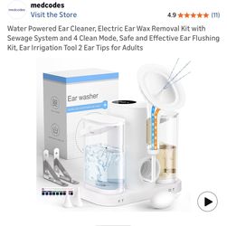 Electric Ear Washer, Ear Wax Removal Kit