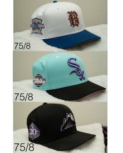 Fitted Hats 71/2 & 75/8