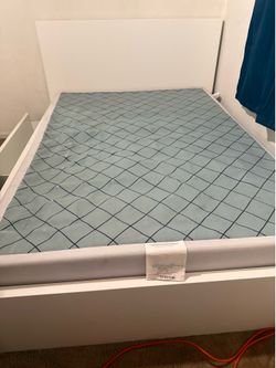 Bed Frame and Box Spring for Sale