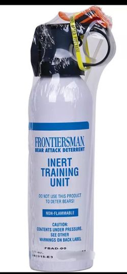 Frontiersman Inert Training Unit Bear Spray 7.9Oz 