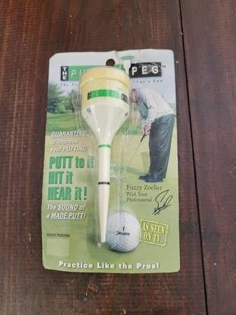 Brand new putting peg