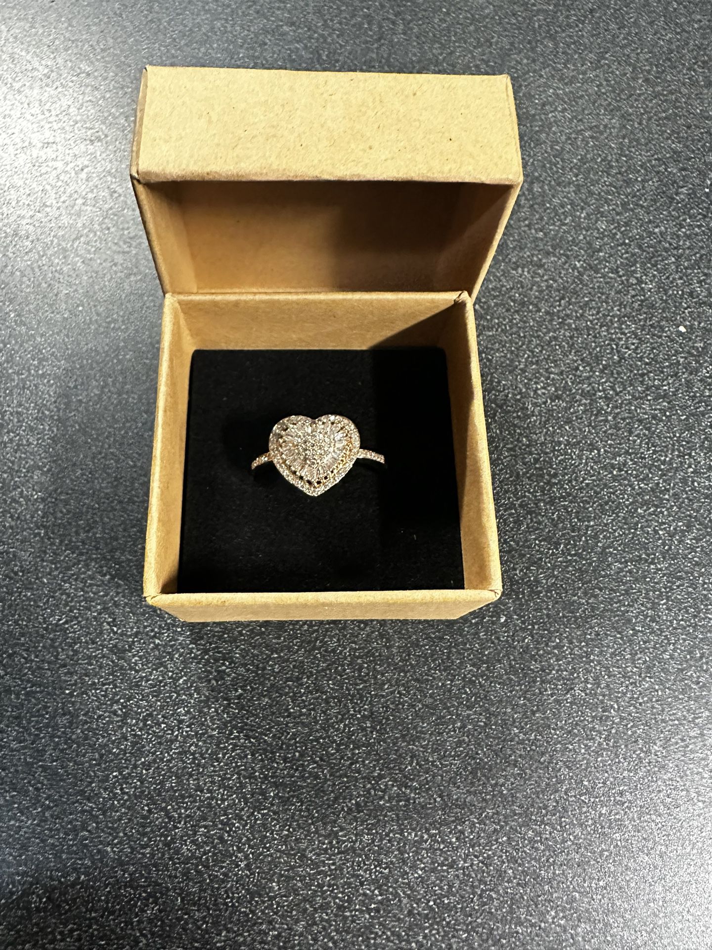 14k Rose Gold Diamond Ring