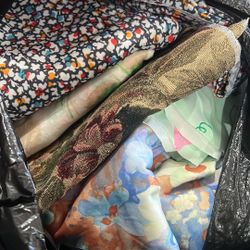 Have Bags Full Of Stretchy And Many Prints Fabric 