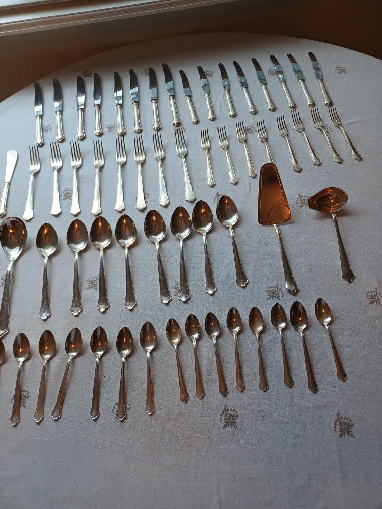 64 PIECE GENSE GAB SWEDISH EXTRA PLATED NICKEL SILVER PLATE IMANS ALP