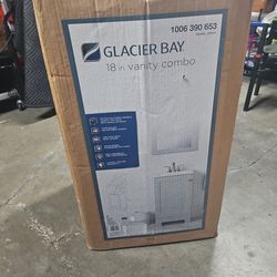 Glacier bay 18 inch bathroom vanity