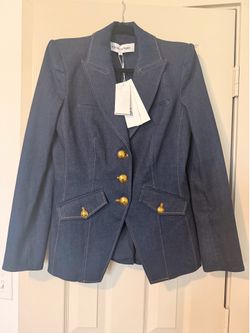 Veronica Beard Blue blazer size 4