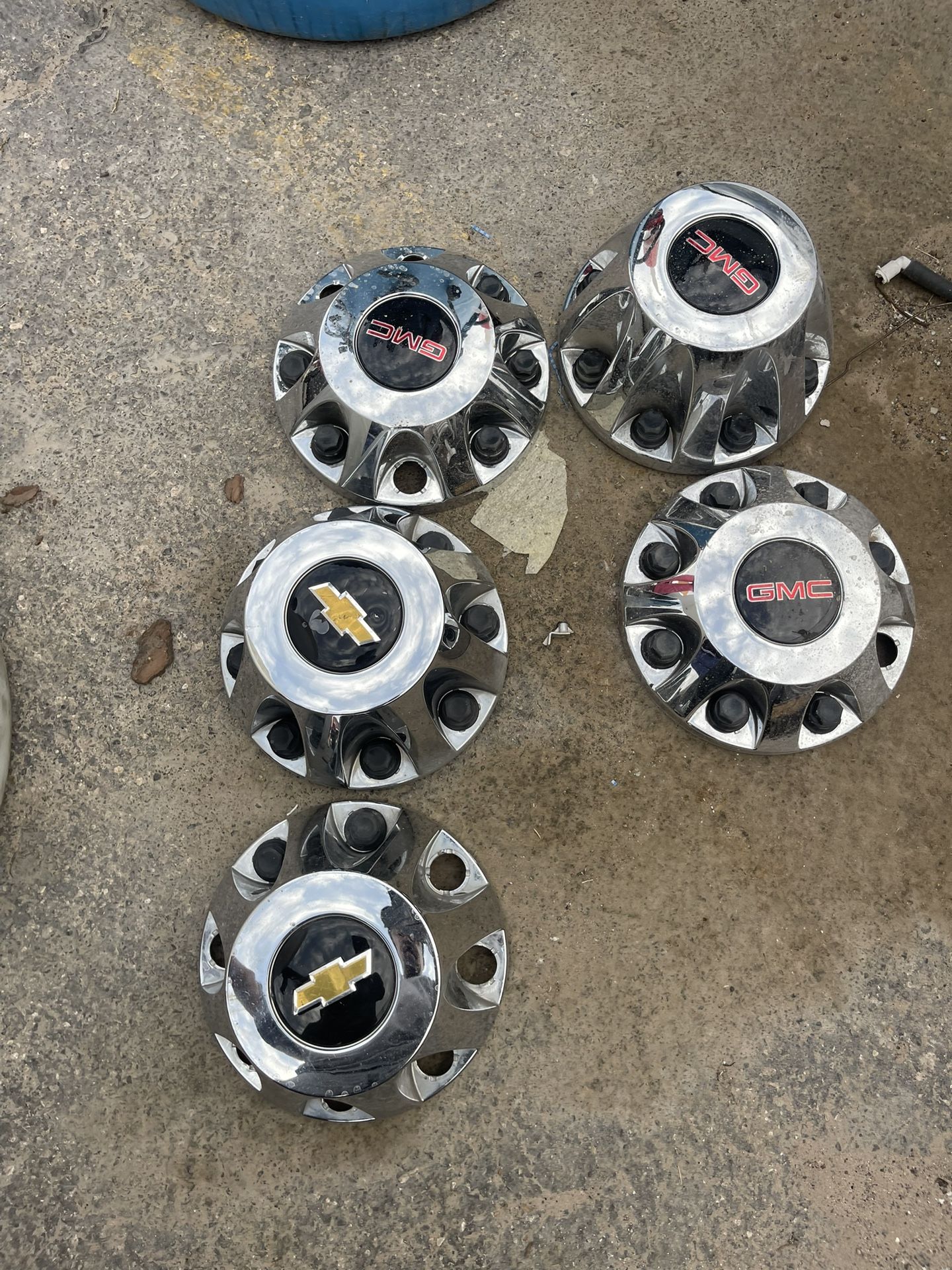 GMC. Chevy Dully Truck Wheel Caps