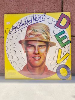 Vintage Vinyl : This Vintage Record DEVO Debut Album “ Q Are We Not Men ? A We Are DEVO ! 1978 [ May Not be for Everyone  , If You Know , You Know 🙃