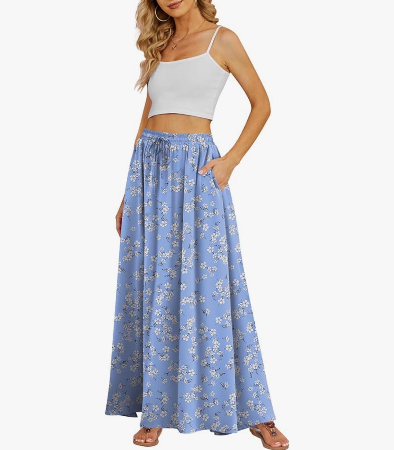 Floral Maxi Skirt