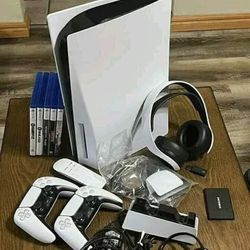 Few Months Used PS5 With Accessories For Sale 