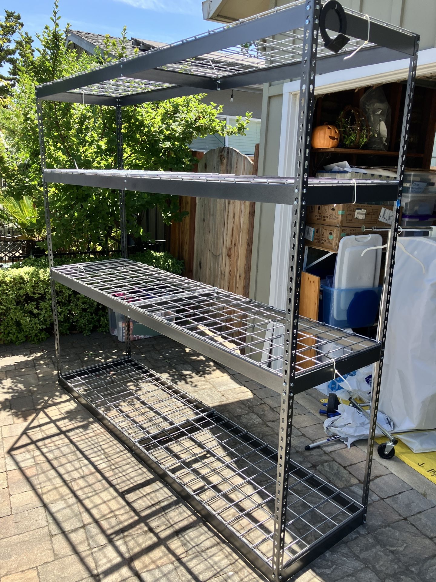 SafeRacks Heavy-Duty Garage Shelving – 92”x24”x84” – Excellent Condition