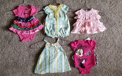 3-6 month name brand girls clothes