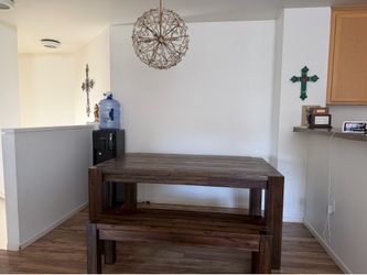 Square Table 63 “ long 39” wade