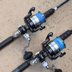 Shimano Spheros Reels/Braid Lines/Ocean Master Rods (REPAIRED Tips)