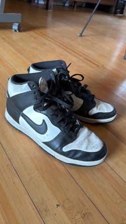 Nike Dunk High Black White Sneakers