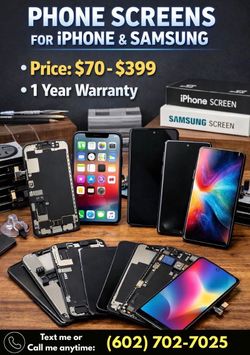 iPhone & Samsung screen 📱SALE