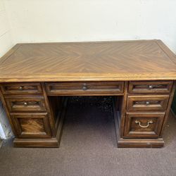 Wood Desk Home Office