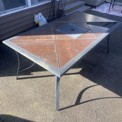 Stone Slab Table 