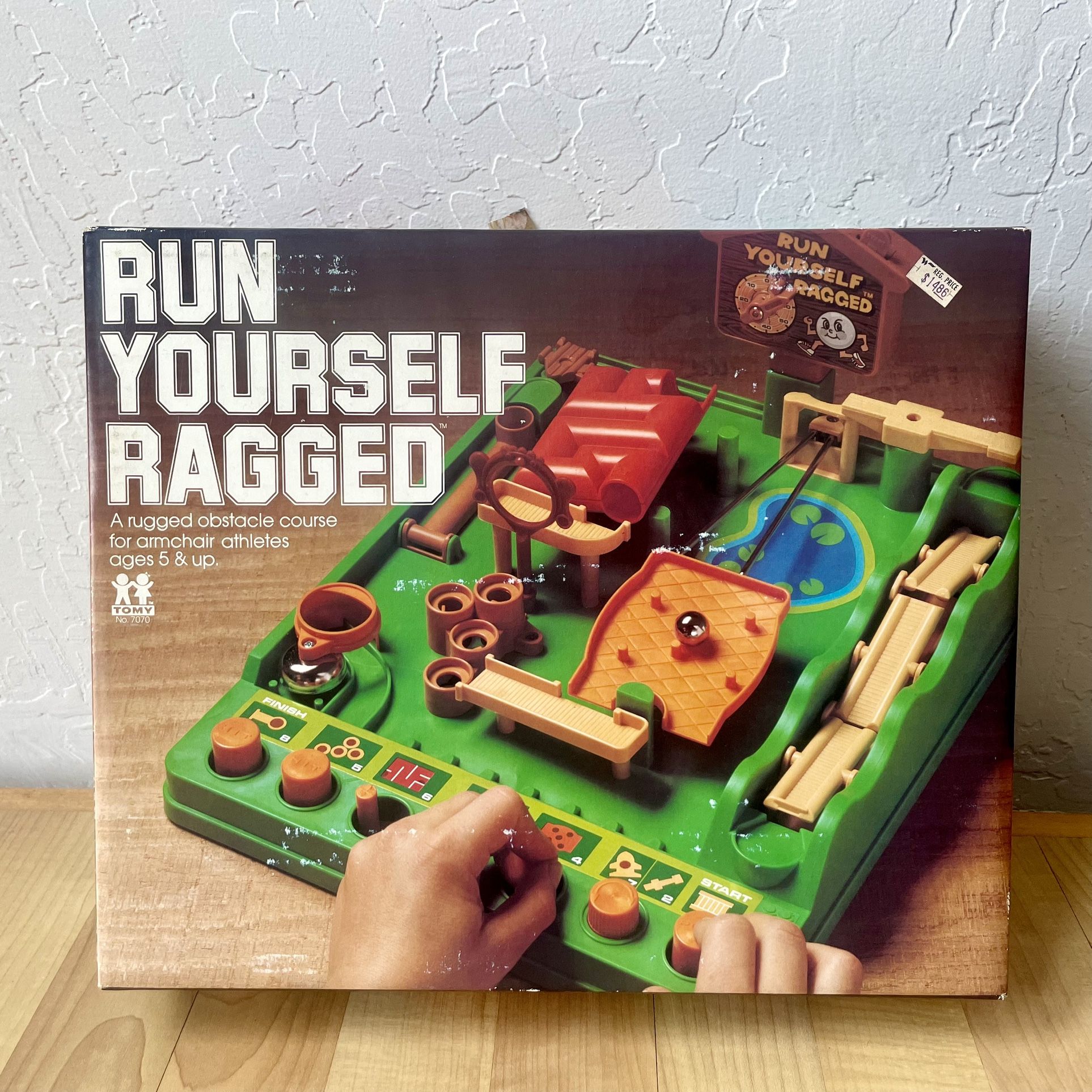 Vintage 1979 TOMY No. 7070 Run Yourself Ragged Game Complete With Instructions