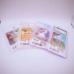 Graded Pokémon cards