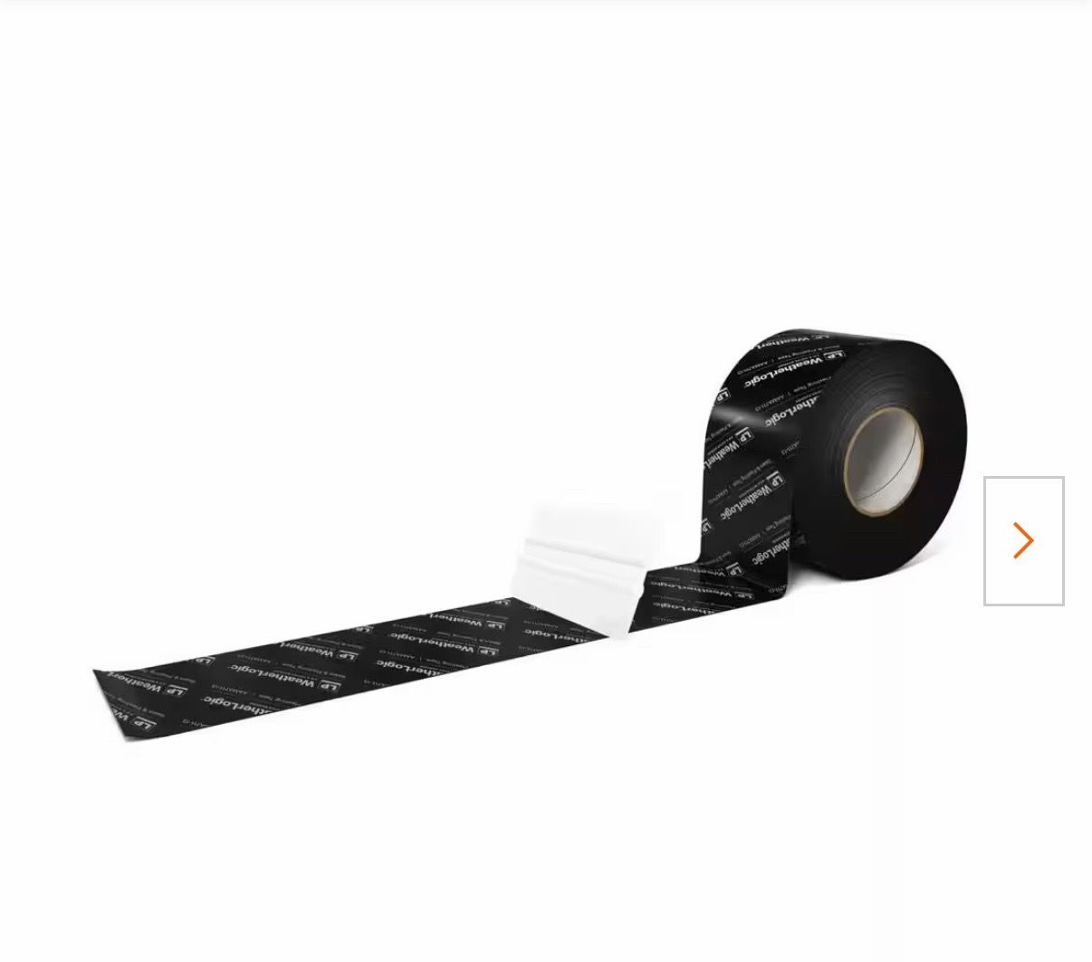 Force Field Weather Barrier Black Tape