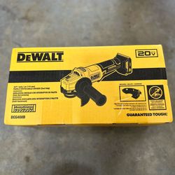 DEWALT 20VMAX Brushless Angle Grinder Paddle Switch Cordless DCG408B - Tool Only