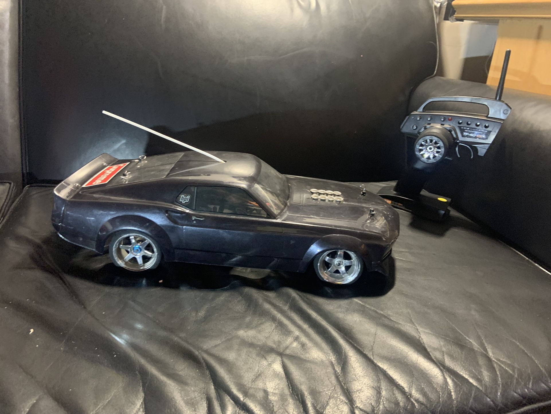 Tamiya Rc Car Mustang 1969 Black