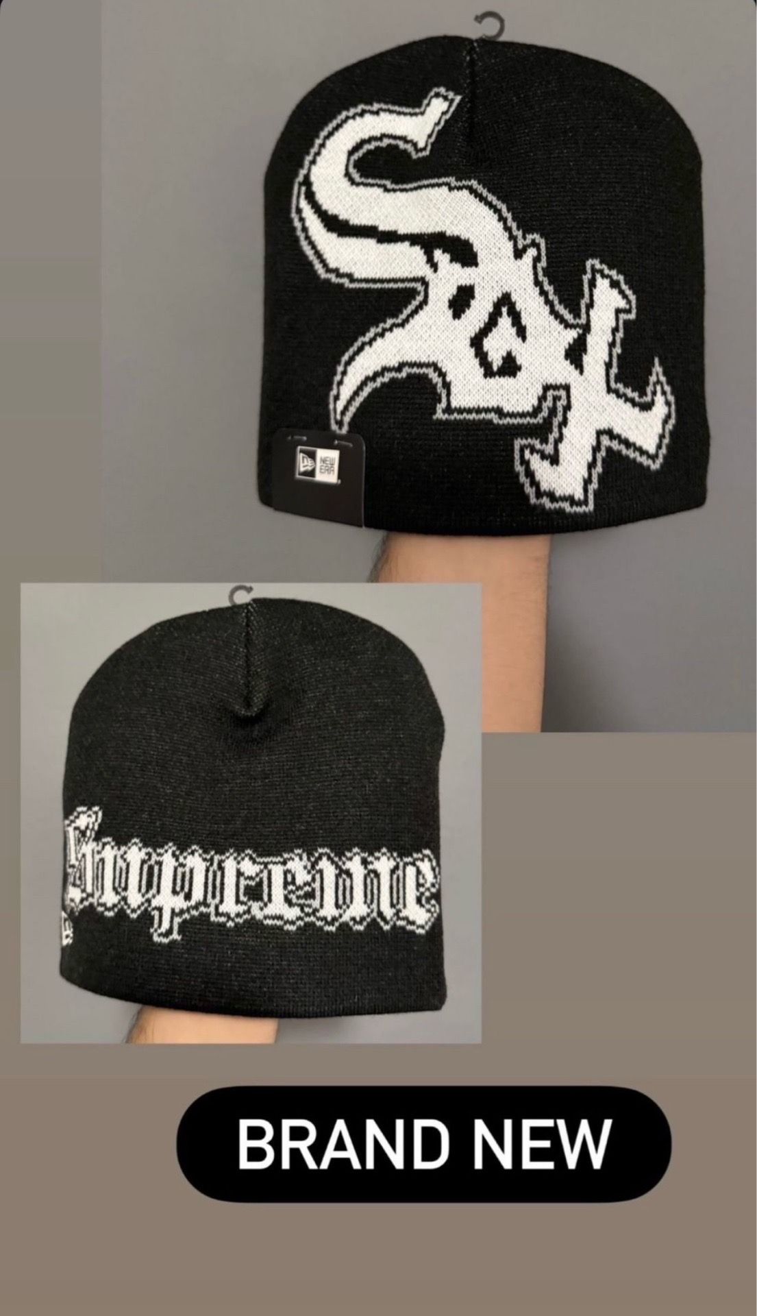 SUPREME Chicago White Sox New Era Beanie