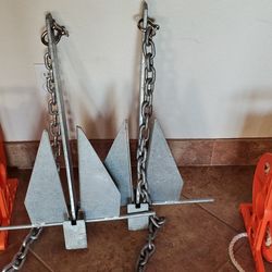 FORTRESS ALUMINUM ANCHOR READY FOR SPRING FISHING 