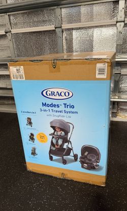 Brand New Graco Modes Trio Travel System, Hemlock, Black