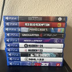 PS4 Games, 10 PlayStation 4/5 Games, PS5 Compatible