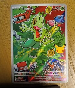 Treecko Holo Pokémon Card MEP 055
