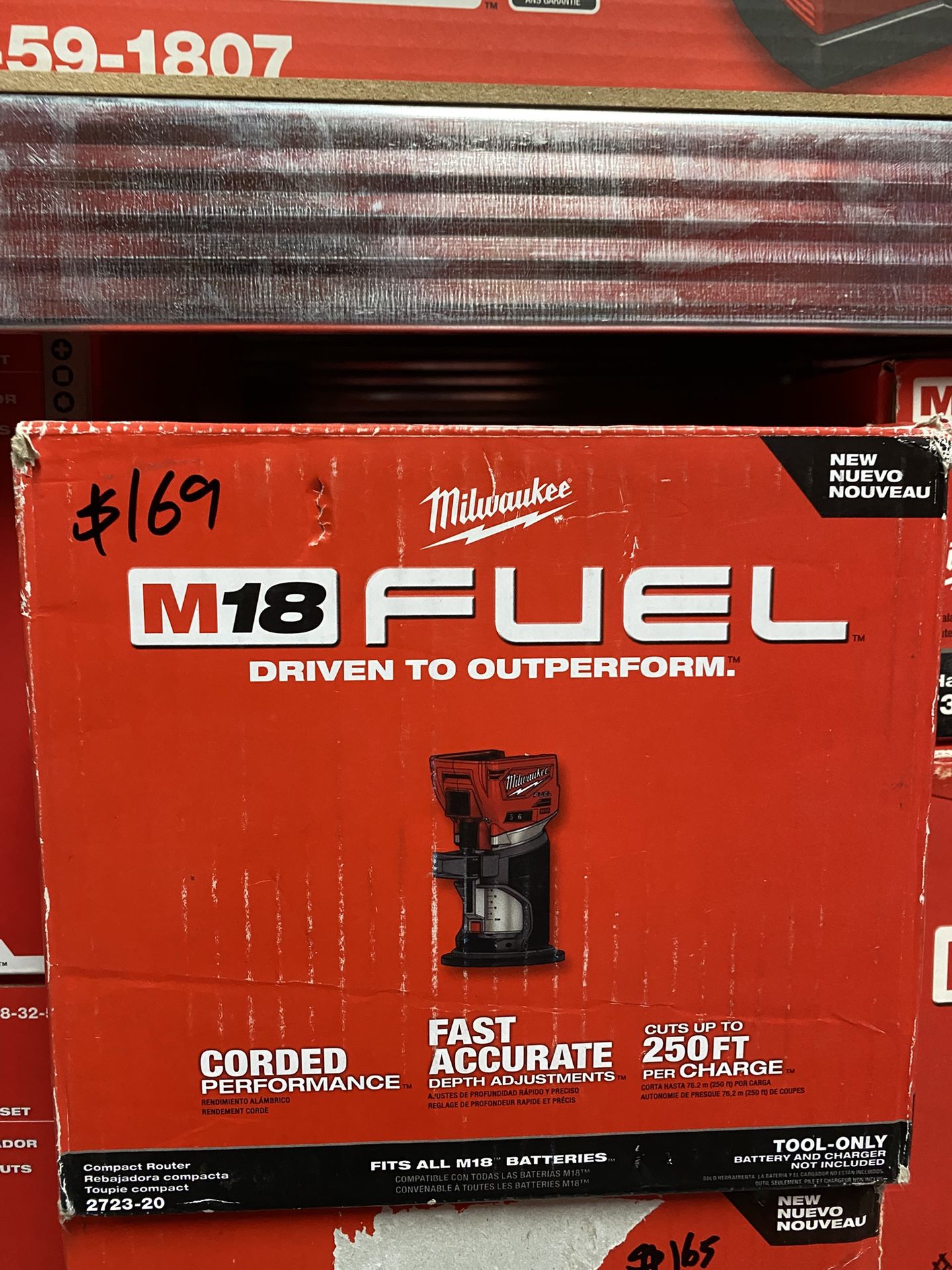 Milwaukee M18 Fuel Compact Router